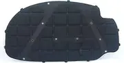 QASULER for VW, for Golf 5/for Jetta 2006-2011, Front Engine Hood Insulation Cotton Heat Fire Soundproof Pad Mat Cover Foam Car Engine Heat Insulation Pad