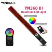 YONGNUO YN360 III 3200K-5600K LED Video Light Handheld RGB Panel Remote Control