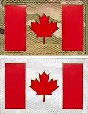 [YOYUMI] Tactical Patch Flag Ir Reflective Hook and Loop Cloth Patch Outdoor Patch Infrared Reflective Badge
