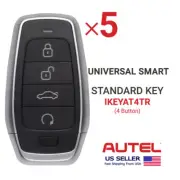 5X Autel iKey Universal Smart Key Standard 4 Button IKEYAT4TR
