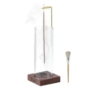 CEREMONY incense holder, ash does not spill, stylish, increased glass height,