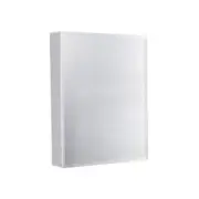 Unbranded Medicine Cabinet 20" Adjustable Shelves Soft-Close Aluminum Silver