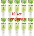 Kracie Naive Facial Cleansing Makeup Remove Face Wash Foam Green Tea 130g 10 set