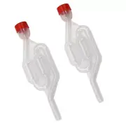 2PCS One-way Plastic Home Beer Making Tool Beer Brewing Fermentation Valve