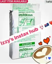 instax mini film 5 15 9 11 12 Evo Camera 1 Pack = 10 Colour Photo Films Shots Oz