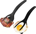 2 in 1 Grip and Flip Spatula, Egg Flipper Spatula, Egg Spatula, Spatula for Flip