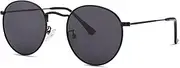 [Pro Acme] Polarized Clip on Sunglasses Unisex Frameless Rectangle Lens (2-Pack)