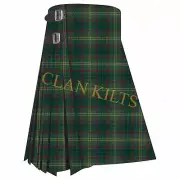 Scottish Handmade Traditional County Armagh 8-yard Tartan Kilt For Men Custom