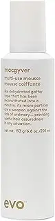 evo Macgyver Multi-use Mousse - Texturising Mousse - Instant Volume With Lasting Hold - 200ml / 6.8fl.oz
