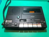 在飛比找Yahoo!奇摩拍賣優惠-［二手隨身聽］早期SONY  CASSETTE-CORDER