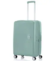 American Tourister Curio 2 - 69 cm Expandable Spinner Suitcase - Urban Green