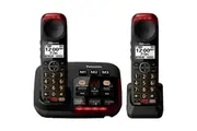 Panasonic Amplified Twin Phone KX-TGM422AZB Excellent - Refurbished