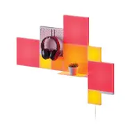 Nanoleaf Blocks Starter Kit Wall Mounted Light Panels/Pegboard/Shelf Combo XL