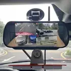 Wireless 7"Rear Mirror Monitor DVR+Backup Reversing Camera For Benz Sprinter Van