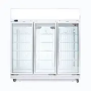 Bromic Refrigeration Bromic Upright Display Freezer Flat Glass Door 1507L LED...