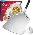 Pizza Peel 16 Inch,Pizza Paddle Stainless Steel-Pizza Spatula Paddle Super Peel