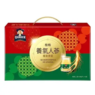 桂格養氣人蔘禮盒(42MLx15瓶)【三入組】【愛買】