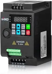 Daseeme Single Phase AC220V Vector Inverter VFD Variable Frequency Converter for Stepless Motor Speed Control