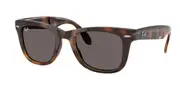 Ray-Ban RB4105 Folding Wayfarer 710/B1 Men's Sunglasses Tortoiseshell Size 50