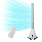 Bladeless Tower Fan with Remote, 80° Oscillating Air Circulator Fan, 9 Speeds...