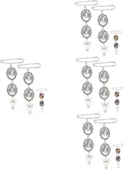 [PRETYZOOM] 8 Pcs Wedding Pin Photo Frame Something Blue for Bride on Wedding Blue Picture Frames Memorial Picture Frame Memorial Picture Pendants Aluminum Alloy Commemorate Bouquet