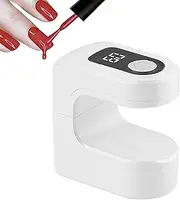 Small UV Light for Nails,USB Rechargeable Fingernail Lamp - 2 Timing Modes Portable Curing UV Nail Light for Manicure Salon Practice Home Travel