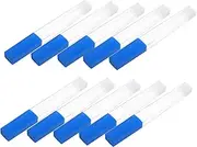 FRCOLOR 10pcs Transparent Thermometer Storage Tube Clear Plastic Holder for Safe and Convenient Storage Homes Clinics and Hospitals Easy to Clean Enhanced Safety for Thermometers