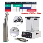 NSK Style Brushless Dental LED Electric Micro Motor/ 16:1 Fiber Optic Handpiece