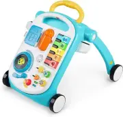 Baby Einstein Musical Mix ‘N Roll 4-in-1 Push Walker, Blue