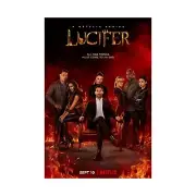 Lucifer TV Series 2016–2021 Movie Poster - 20x30 inches