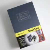 在飛比找博客來優惠-BookSafe 仿真書本保險箱/藍色