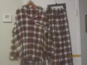 Family Pj's Men's Stewart Plaid Matching Holiday Family Pajama Sleepwear Size XL