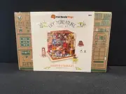 FAT BRAIN TOYS - DIY MINIATURE MODEL KIT - HARPER'S LIBRARY - 2021 - NEW