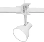 LED Small Clip on Light Reading Light 5W Super Bright 330° Flexible Gooseneck Cl