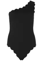 Marysia Santa Barbara One-shoulder Swimsuit - Black - M M