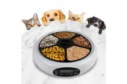 Lentek Programmable Five Meal Automatic Pet Dish with Voice Message