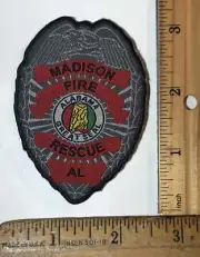 Madison County Alabama Fire Department Rescue Patch