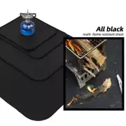 35*34cm Flame Proof Camping Mat Fireproof Mat Cloth Flame Retardant Picnic Mat