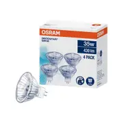 Osram MR16 Halogen 430Lm 35W Downlights - 4 Pack