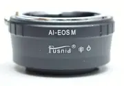 Ai Lens to EOS M adapter for Nikon F Lens to CANON EOS M Mirrorless M5 M6 M100
