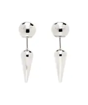 Jil Sander Spike-Stud Post-Back Earrings One size Silver