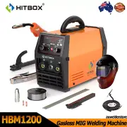 HITBOX MIG/TIG/MMA 3IN1 Welder DC 220V IGBT Portable Gasless MIG Welding Machine