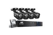 UL-tech CCTV Security System 8CH DVR 4 Cameras 2TB Hard Drive