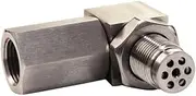 Universal O2 Oxygen Sensor CEL Eliminator Angled Extender Spacer 90 Degree 02 M18 X 1.5 Replacement For Auto Car Repair