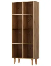 [Artiss] Bookshelf Bookcase 4 Tiers Leor in Brown