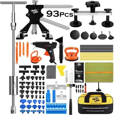 Paintless Dent Repair Kit PDR Tools Car Dent Removal Tool Dent Puller Bridge Pul