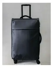 [Kadi] Cloud Check-in Medium Soft Side Suitcase in Charcoal
