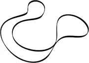 V-Belt 1971 H7 Tumble Dryer 1366033007, 140056254018 ELECTROLUX Tumble Dryer 1366033007, 140056254018 ELECTROLUX