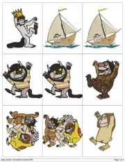 CHILDRENS BOOK CHARACTERS COLLECTION EMBROIDERY MACHINE DESIGNS