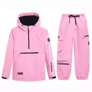 Waterproof Ski Suit Sets for Men and Women, Snow Costume, Jacket and Pant